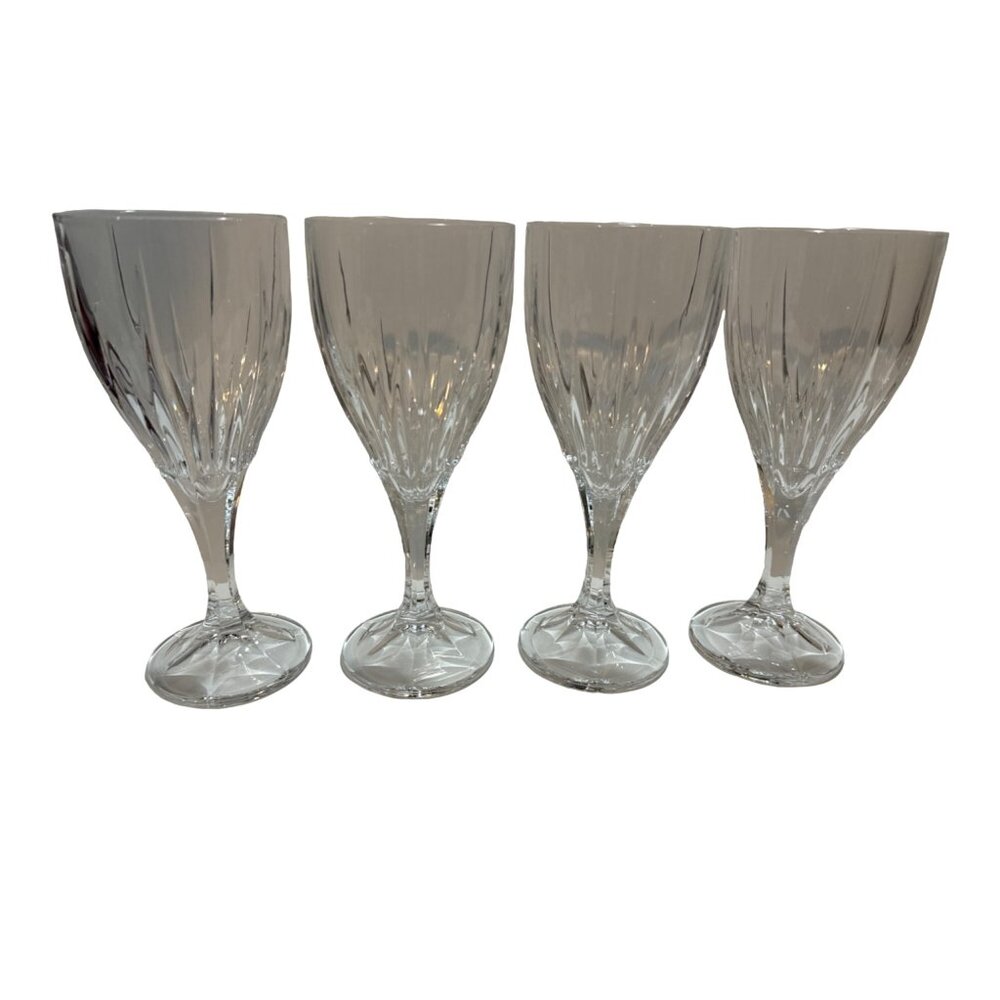 Vintage Godinger Ingrid Water Goblets-Set of 4